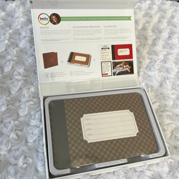 Project Life CHILDHOOD EDITION Wellington MIni Kit Becky Higgins SCRAPBOOK - Picture 3 of 4